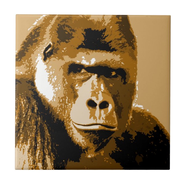 Gorilla Fliese (Vorderseite)
