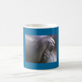 Gorilla-Füße Kaffeetasse