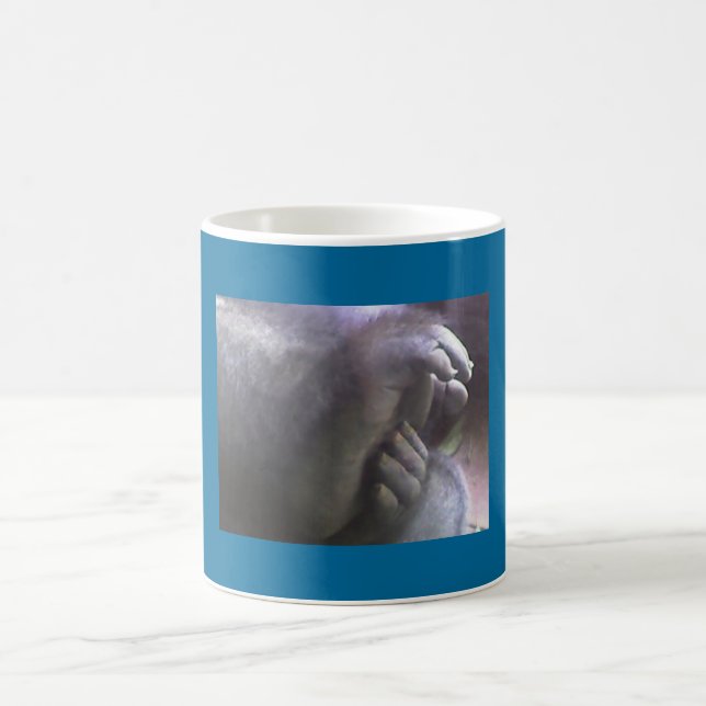 Gorilla-Füße Kaffeetasse (Mittel)