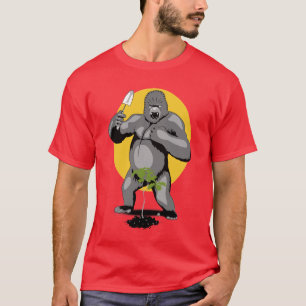 Gorilla-Gartenarbeit T-Shirt
