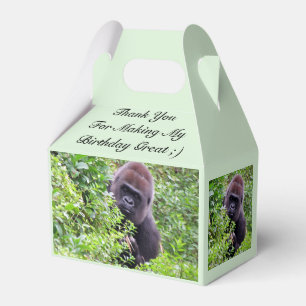 Gorilla Gastgeschenk Box Geschenkschachtel
