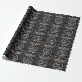 Gorilla-Geschenk-Packpapier Geschenkpapier