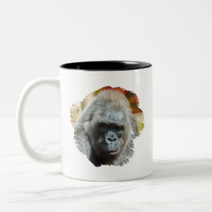 Gorilla Grandma Biddy Zweifarbige Tasse