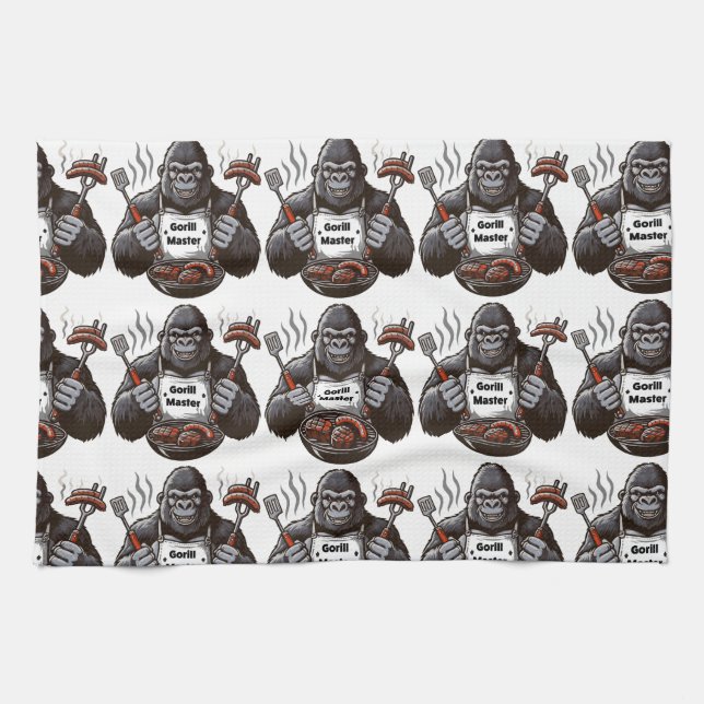 Gorilla Grill Master Geschirrtuch (Horizontal)
