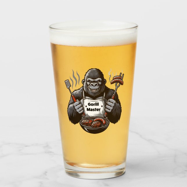 Gorilla Grill Master Glas (Vorne (Gefüllt))