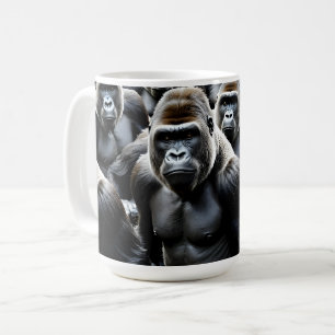Gorilla-Gruppe Kaffeetasse
