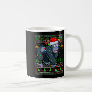 Gorilla Hässliche Weihnachtspullover Feiertags-San Kaffeetasse