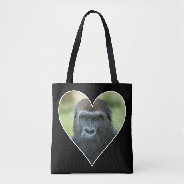 Gorilla Heart Tasche (Vorderseite)