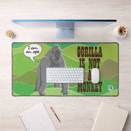 Gorilla ist kein Affe Schreibtischunterlage