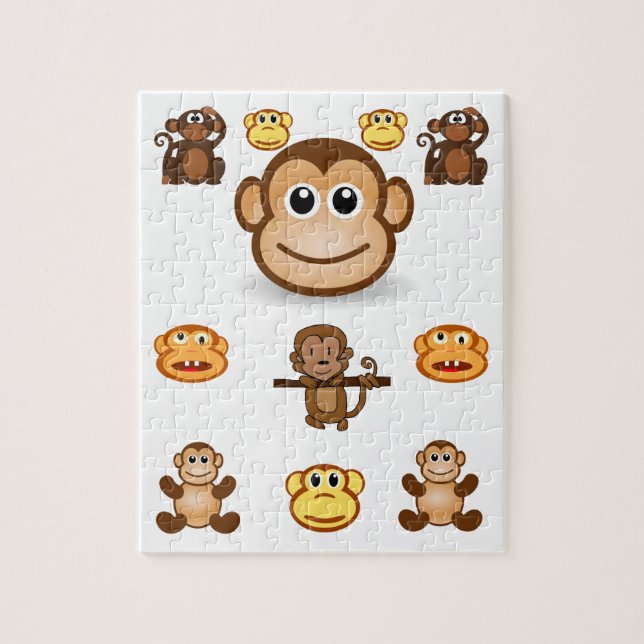 Gorilla Jigsaw Puzzle (Vertikal)