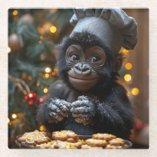 Gorilla Keksbäcker Untersetzer