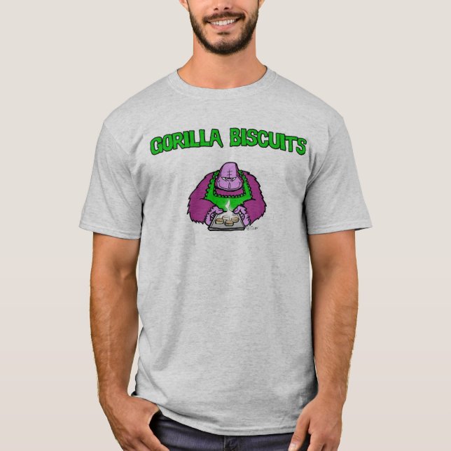 Gorilla-Kekse T-Shirt (Vorderseite)