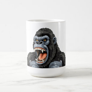 Gorilla-Kopf Kaffeetasse