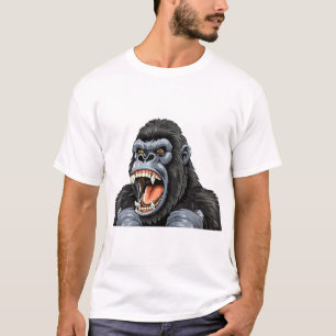 Gorilla-Kopf T-Shirt
