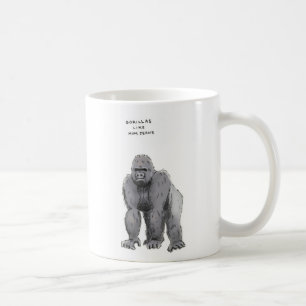 Gorilla-Lappalien Kaffeetasse
