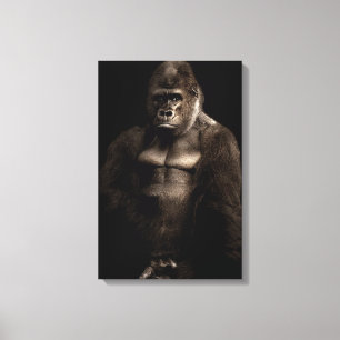 Gorilla Leinwanddruck