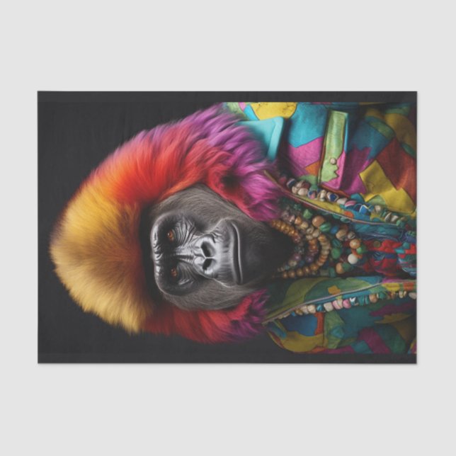 Gorilla Life Seidenpapier (Vorderseite)