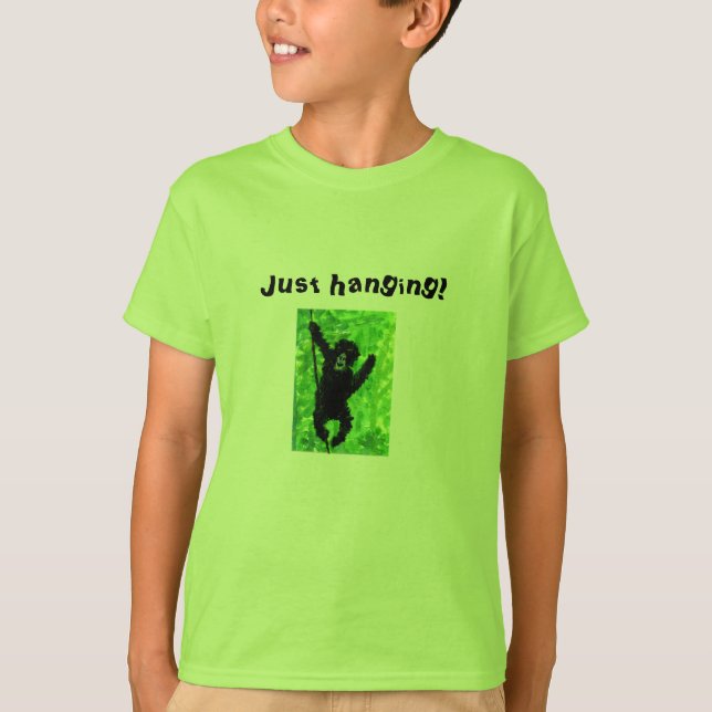 Gorilla Monkey Art T-Shirt (Vorderseite)