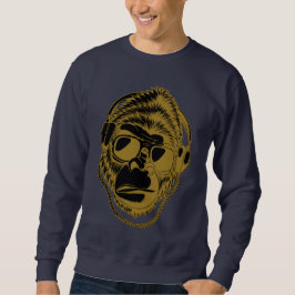 Gorilla Music - Cooles Musikdesign Sweatshirt