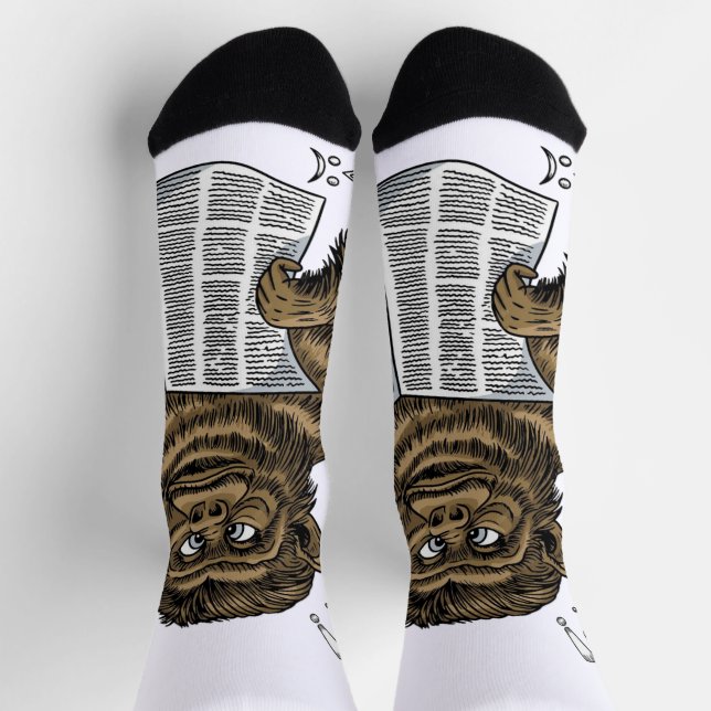 Gorilla News Socks Socken (Oben)
