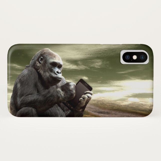 Gorilla nimmt zum Tablet Case-Mate iPhone Hülle (Rückseite (Horizontal))