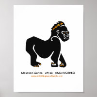 Gorilla - Plakat