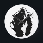 Gorilla Pop Art Runde Wanduhr<br><div class="desc">Moderne Kunst, Dichtung und Musik Pop Kunst, Dichtung und Musik Kunst, Dichtung und Musik Kunst, Dichtung und Musik Kunst, Dichtung und Musik Pop Lugano Gestern und Heute</div>