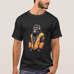 Gorilla Portant un Sweat - shirt à capuche drôle C