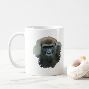 Gorilla Portrait Kaffeetasse