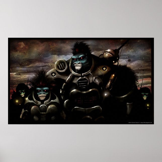 GORILLA POSTER (Vorne)