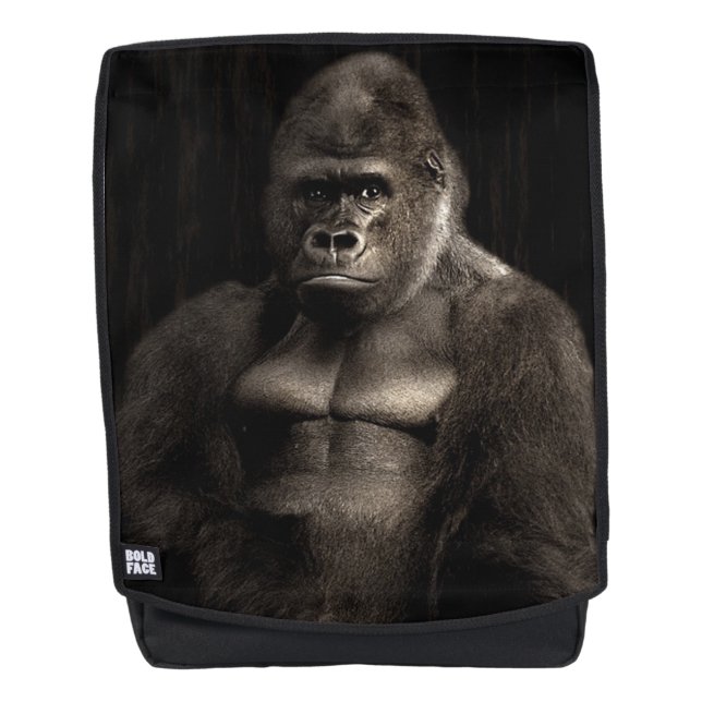 Gorilla Rucksack (Vorderseite)