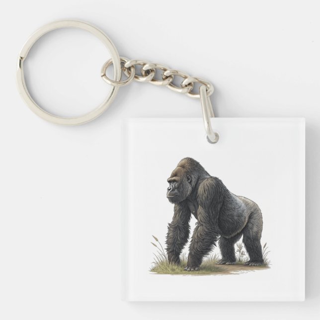 Gorilla Schlüsselanhänger (Vorderseite)