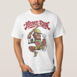 Gorilla Slugger Zuhause Run T-Shirt