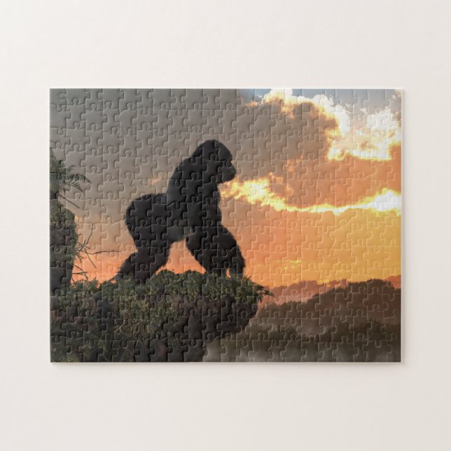 Gorilla-Sonnenuntergang (Horizontal)