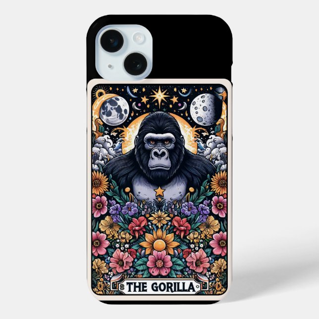 Gorilla Spirit Tarot Deck Collection Case-Mate iPhone Hülle (Rückseite)