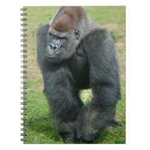 Gorilla-Sprache der Stärke Notizblock