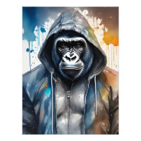 Gorilla Spritzer Kunst, Dichtung und Musik