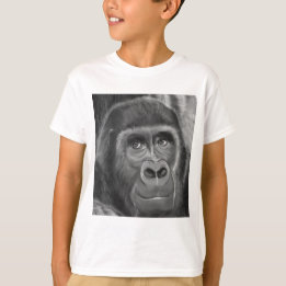Gorilla sucking fingers T-shirt 2指しゃぶりのゴリラ