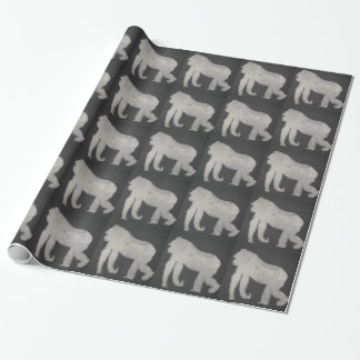 Gorilla-Tafel Geschenkpapier