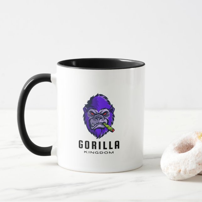 Gorilla Tasse (Mit Donut)