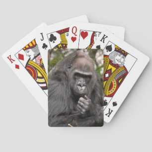Gorilla Thinker Spielkarten