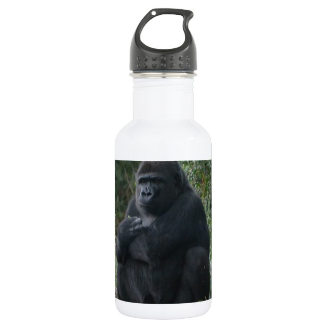 Gorilla Trinkflasche (Vorderseite)