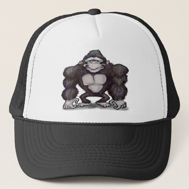 Gorilla Truckerkappe (Vorderseite)