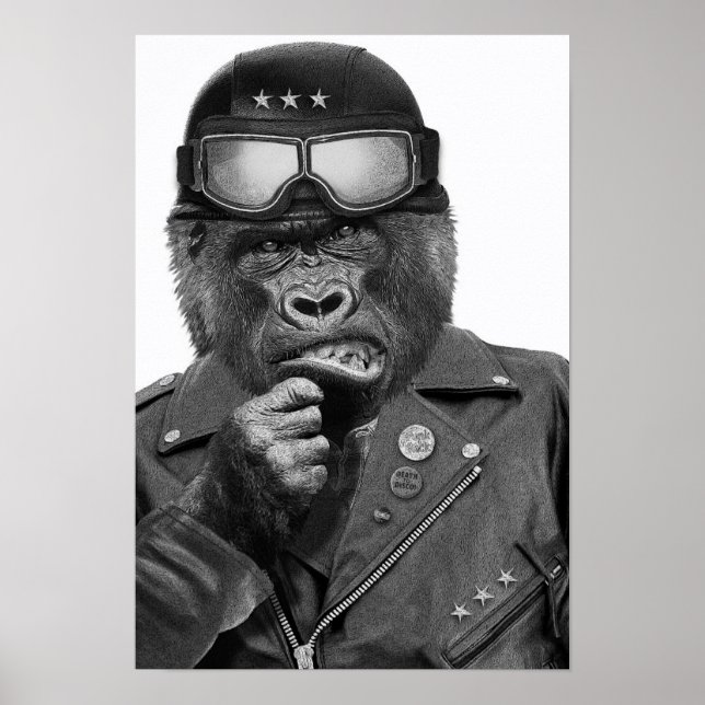 Gorilla Typ Poster (Vorne)