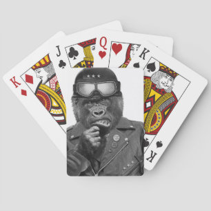 Gorilla-Typ Spielkarten
