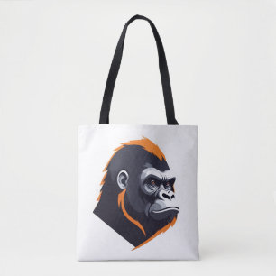 Gorilla Vector Art Animal Modern Urban Graphic Tasche