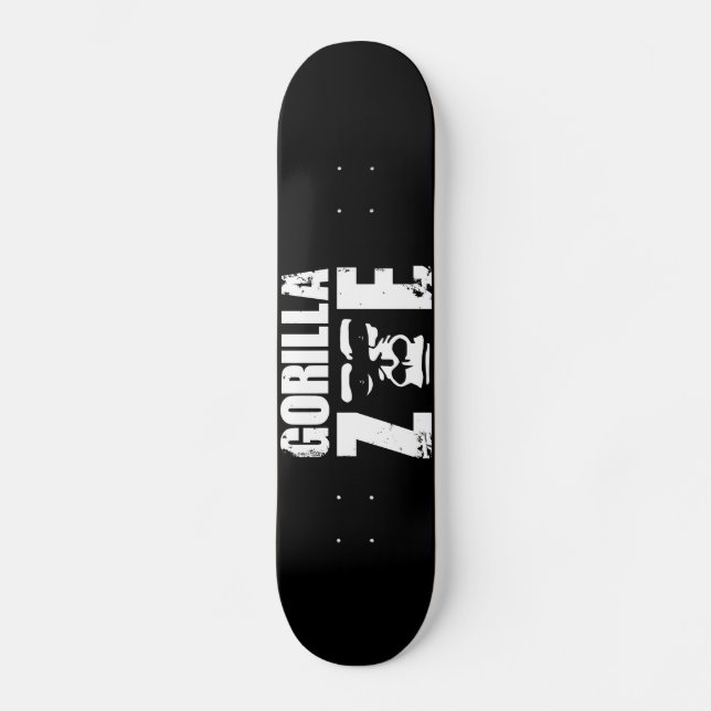 Gorilla-Zoe-Skate-Plattform Skateboard (Vorderseite)