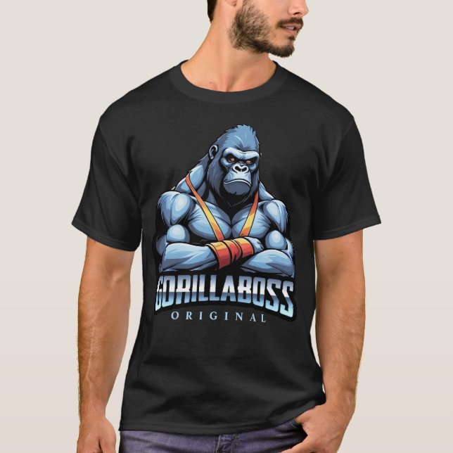 GorillaBoss - Funny Gorilla Grafik tee - Gorilla (Vorderseite)
