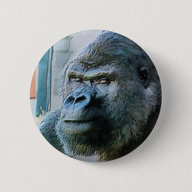 GORILLAS BUTTON (Vorderseite)