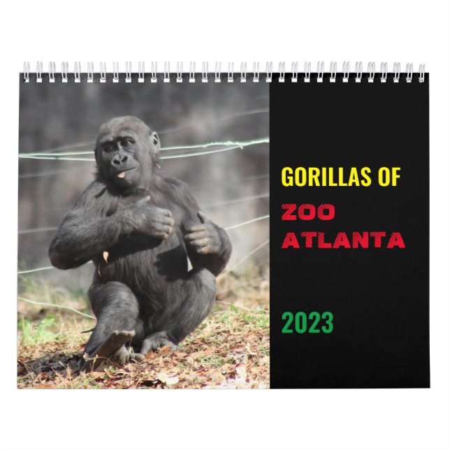 Gorillas of Zoo Atlanta 2023 Calendar Kalender (Titelbild)
